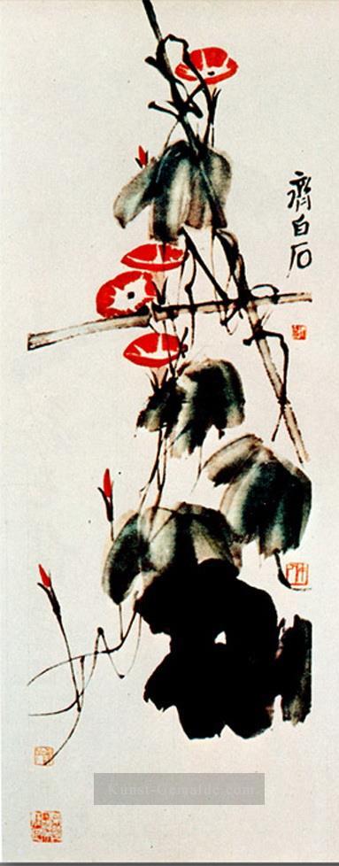 Qi Baishi bindweed und Trauben alte China Tinte Ölgemälde